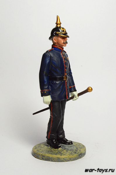 Коллекционный оловянный солдатик. Масштаб 1:32. Высота солдатика 54 мм. Del Prado