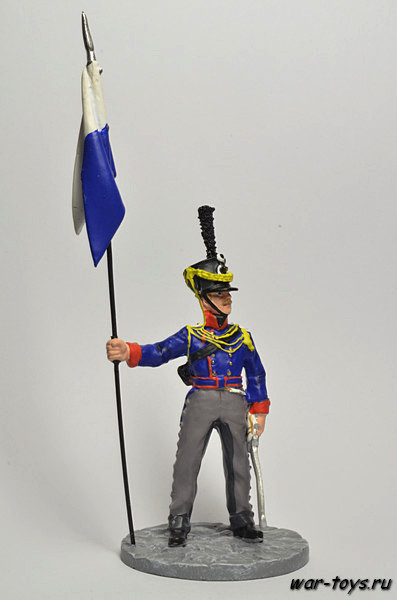 Рядовой Бранденбургского уланского полка прусской армии, 1812–1813 гг.