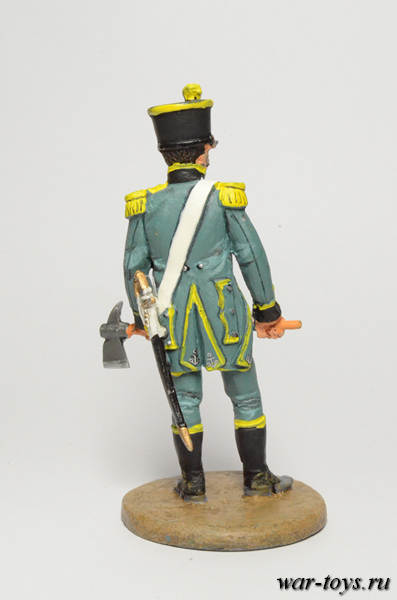  Коллекционный оловянный солдатик. Масштаб 1:32. Высота солдатика 54 мм. Del Prado 