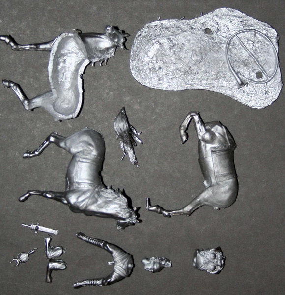 Оловянная миниатюра, белый металл набор для сборки, 54 мм 
