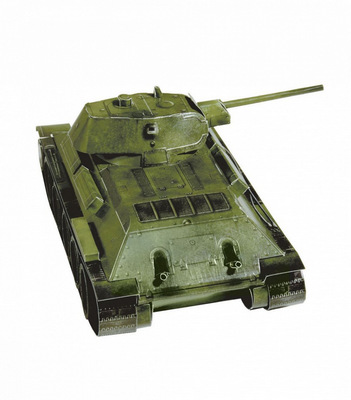 3D Пазл Танк Т-34 1941г., масштаб 1/35