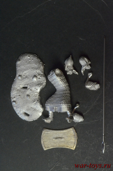 Оловянная миниатюра, белый металл набор для сборки, 54 мм
